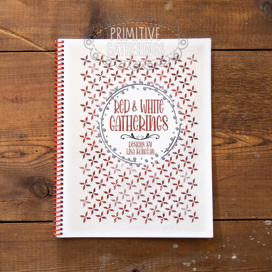 Red and White Gatherings Book PRI-1016