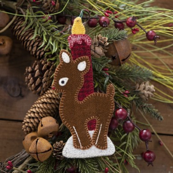 Reindeer Candle Ornament BMB# 3198