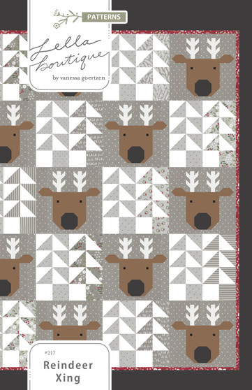 Reindeer Xing by Lella Boutique