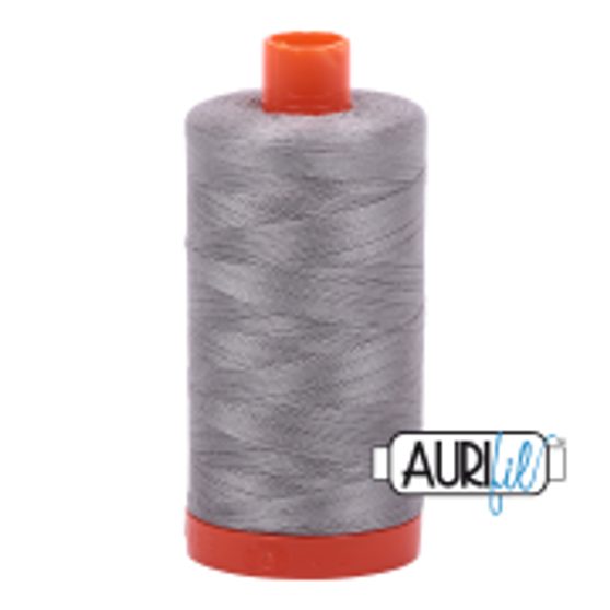 Aurifil 50 wt. 2620-Stainless Steel