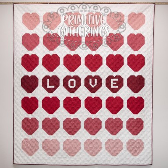 L-O-V-E Quilt PRI-909