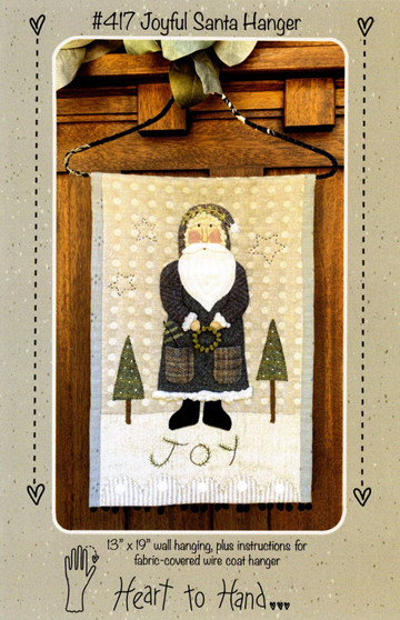 Joyful Santa Hanger