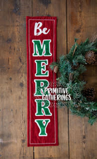 Be Merry Banner DOWNLOAD