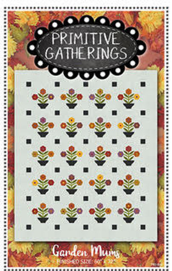 Garden Mums Pattern DOWNLOAD