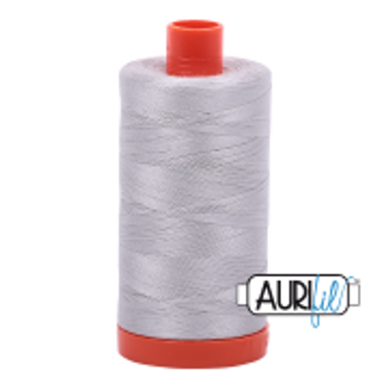 Aurifil 50 wt. 2615-Aluminum