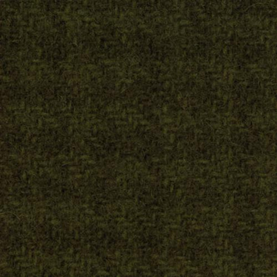 Hand Dyed Moss Houndstooth Wool