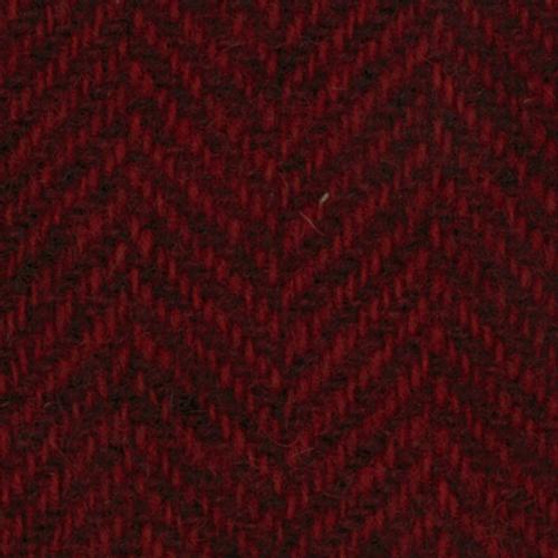 Hand Dyed Christmas Herringbone Wool