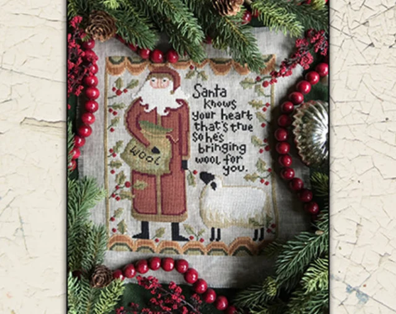 Santa Knows Cross Stitch