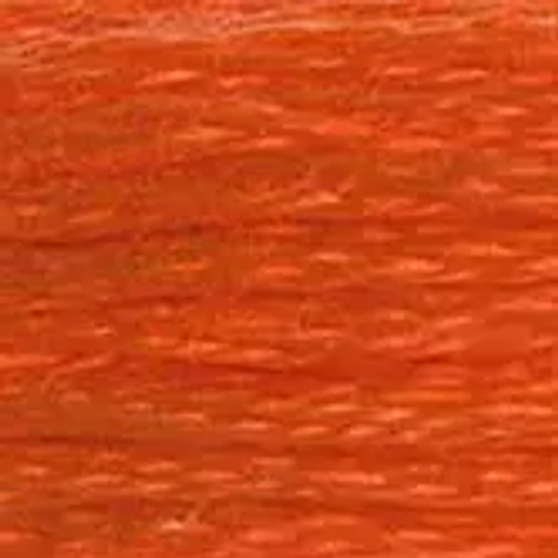 DMC Embroidery Floss 8M 117-608 Bright Orange