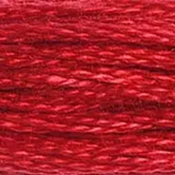 DMC  Embroidery Floss 8M 117-321 Red