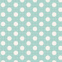 Tilda Medium Dots 130001 Teal One Yard