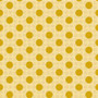 Tilda Medium Dots 130029 Flaxen Yellow One Yard