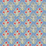 Tilda Jubilee 110100 Farm Flowers Light Blue One Yard