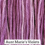 Classic Colorworks Hand Dyed Floss 5 yds Aunt Marie's Violet