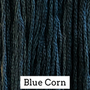 Classic Colorworks Hand Dyed Floss 5 yds Blue Corn