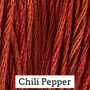 Classic Colorworks Hand Dyed Floss 5 yds Chili Pepper