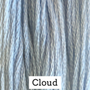 Classic Colorworks Hand Dyed Floss 5 yds Cloud