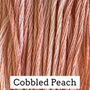Classic Colorworks Hand Dyed Floss 5 yds Cobbled Peach
