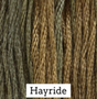 Classic Colorworks Hand Dyed Floss 5 yds Hay Ride