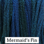 Classic Colorworks Hand Dyed Floss 5 yds Mermaid's Fin