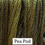 Classic Colorworks Hand Dyed Floss 5 yds Pea Pod