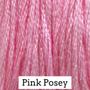 Classic Colorworks Hand Dyed Floss 5 yds Pink Posey