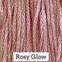 Classic Colorworks Hand Dyed Floss 5 yds Rosy Glow