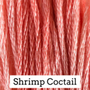 Classic Colorworks Hand Dyed Floss 5 yds Shrimp Cocktail