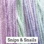 Classic Colorworks Hand Dyed Floss 5 yds Snips and Snails