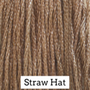 Classic Colorworks Hand Dyed Floss 5 yds Straw Hat