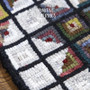 Log Cabin Star Rug Hooking PRI-959