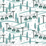 Ski Hill C14772 White One Yard
