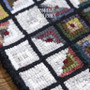 Log Cabin Star Rug Hooking PRI-959 W