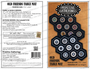 Kit and Pattern for Old Friends Table Mat PRI-792 W