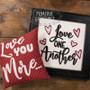 Love One Another and Love You More Pillow PRI-2086