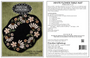 Kit and Pattern for White Flower Table Mat PRI-948 W