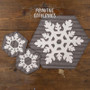 Kit and Pattern for Snowflake Trio Table Runner OR Placemat and Coasters PRI-2034 W