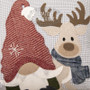 Kit and Pattern for Rudy and His Gnomie Pillow PRI-2068 W