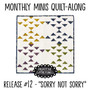 Monthly Minis QAL Quilt #12  DOWNLOAD