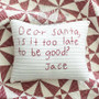 Dear Santa Pillow