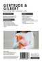 Gertrude & Gilbert Stuffed Toy Pattern