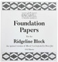 Ridgeline Foundation Paper by Jen Kingwell
