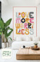 Love More, Worry Less Quilt Kit
