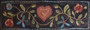 Flowers with Heart Rug Hooking Kit by Barbara Carroll