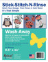 Stick Stitch N Rinse Sheet 10ct