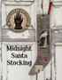 Midnight Santa Stocking Cross Stitch