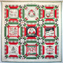 Peace and Joy Quilt by Stacey Iest Hsu