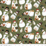 Northern Christmas C17831 Green One Yard