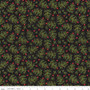 Northern Christmas C17832 Black One Yard
