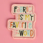 Fabric Fword Patch